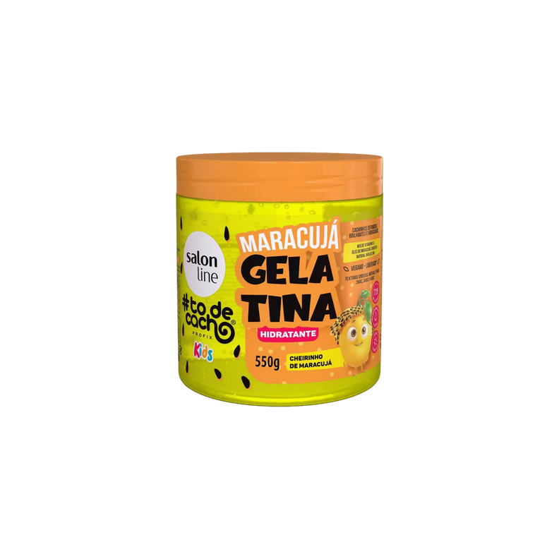 Gelatina Antifrizz Kids Maracuyá 550gr Salon Line