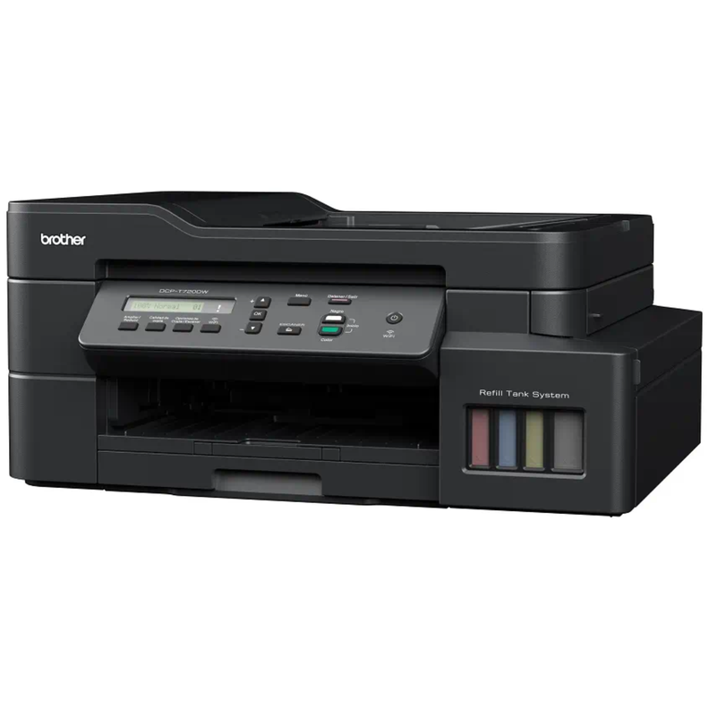 Impresora Multifuncional DCP-T720DW Tinta Color Duplex WiFi ADF-2
