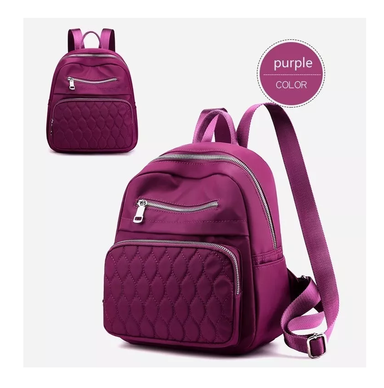 Bolso Mochila Mujer Moda Moow Violeta-0