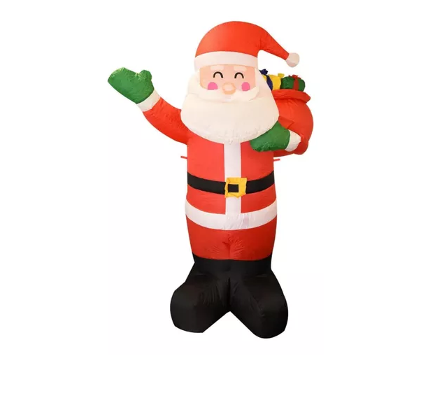 Muñeco Inflable Navidad Viejito Pascuero-1