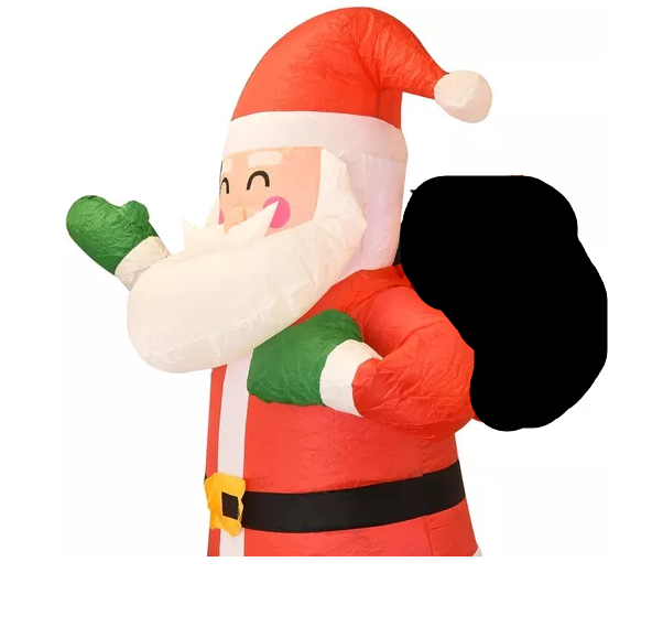 Muñeco Inflable Navidad Viejito Pascuero-2