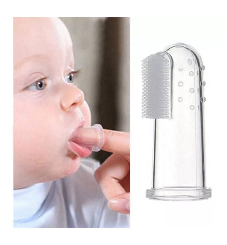 Cepillo Dedal Dientes Encías Bebé-1