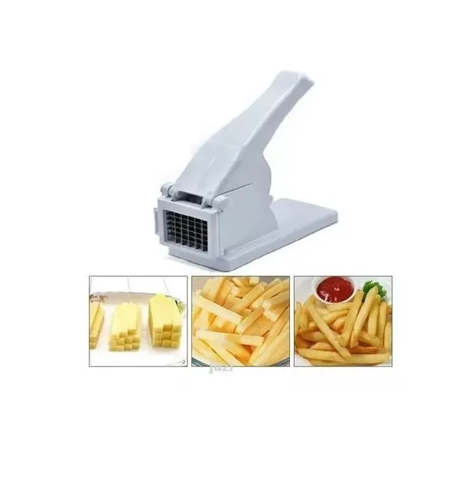 Cortador Picador De Papas Fritas Rebanador Verduras Maquina-0