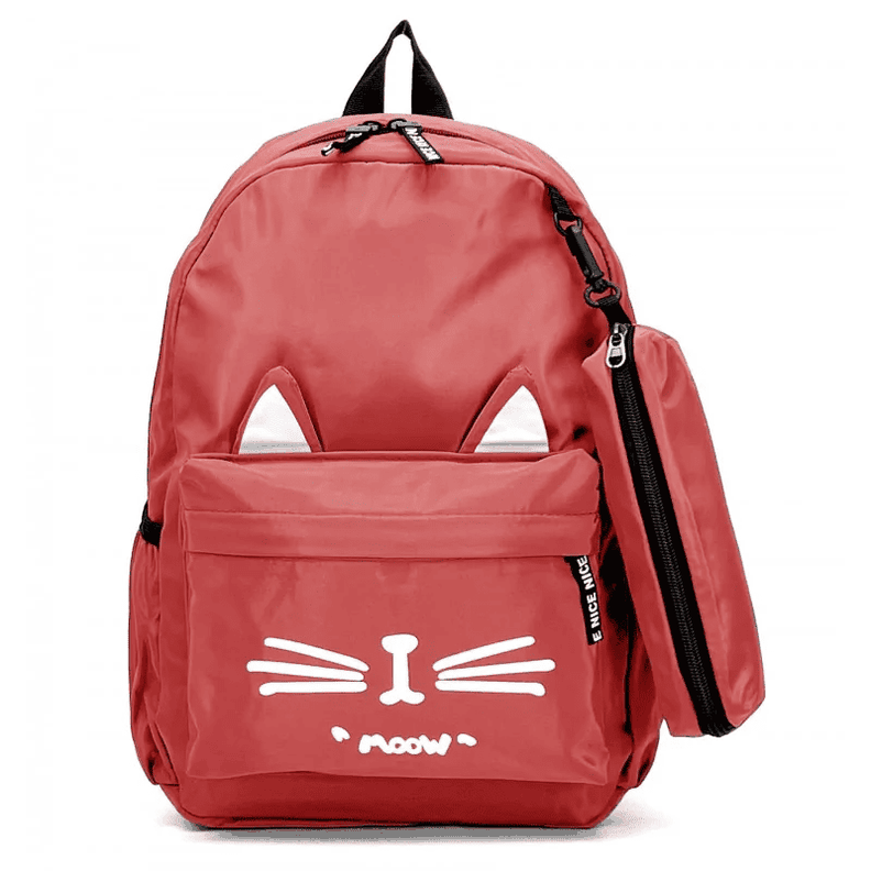 Bolso Mochila Mediana Diseno Gato