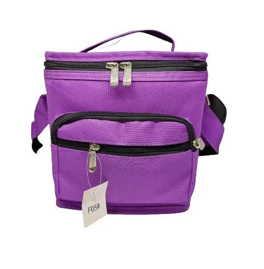 Bolso Lonchera Térmico Almuerzo Lila-1