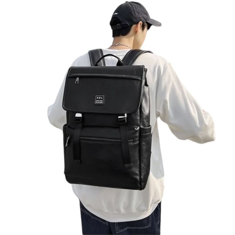 Mochila Notebook Multifunción Negocio Oficina Viaje XDL Negra-1