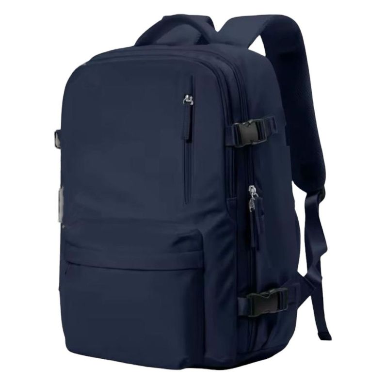 Mochila Viral de Viaje Notebook Multifunción Negocio Oficina Azul-0