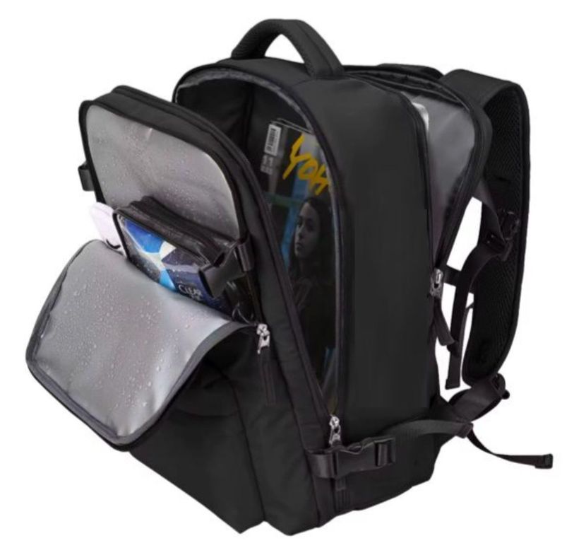 Mochila Viral de Viaje Notebook Multifunción Negocio Oficina Azul-1