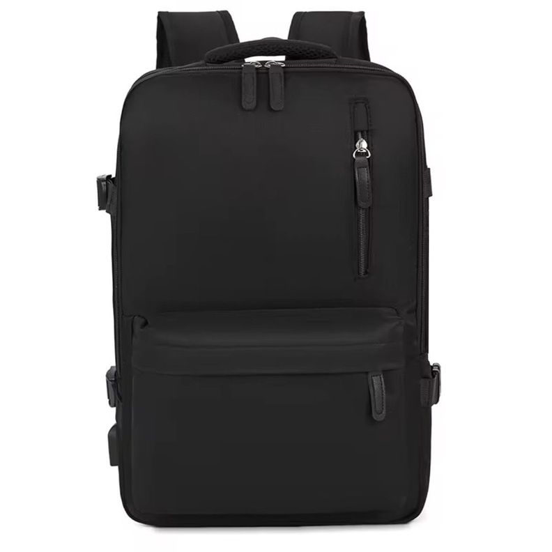 Mochila Viral de Viaje Notebook Multifunción Negocio Oficina Negro-0