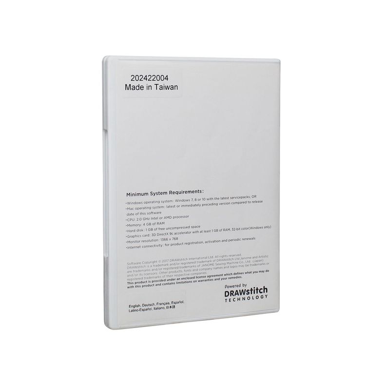 Software Artistic Digitizer JR Para Hacer Matrices en Bordadoras-1
