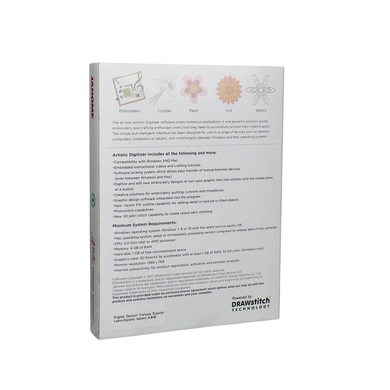 Software Artistic Digitizer Full Para Hacer Matrices en Bordadoras-1