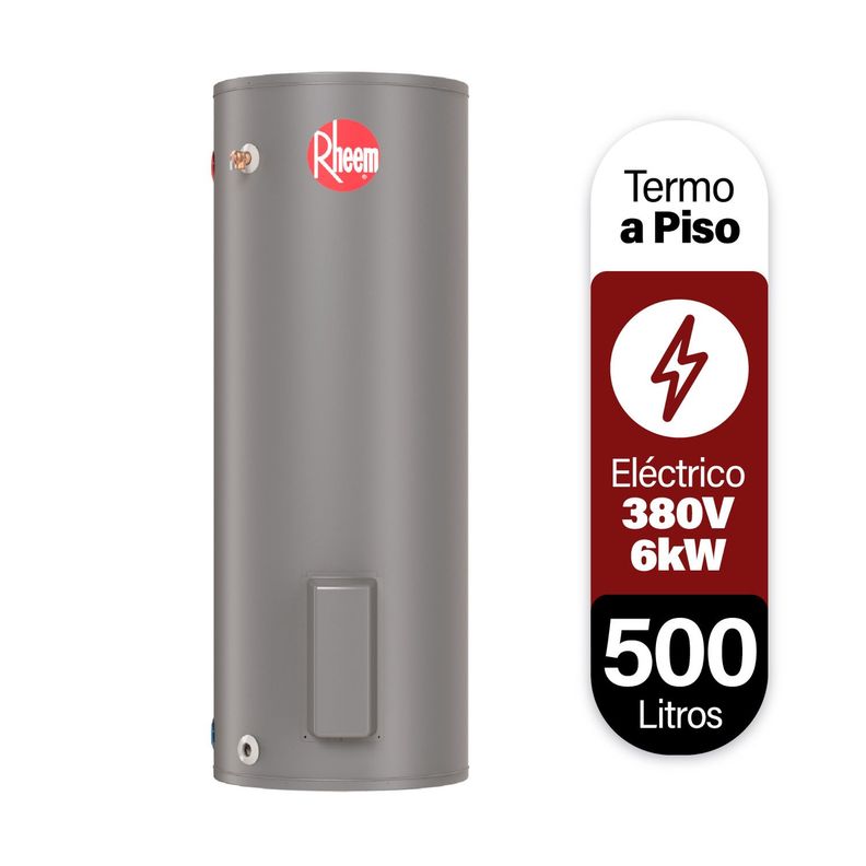 Termo Eléctrico de piso 500 litros 380v 6kW Rheem-1