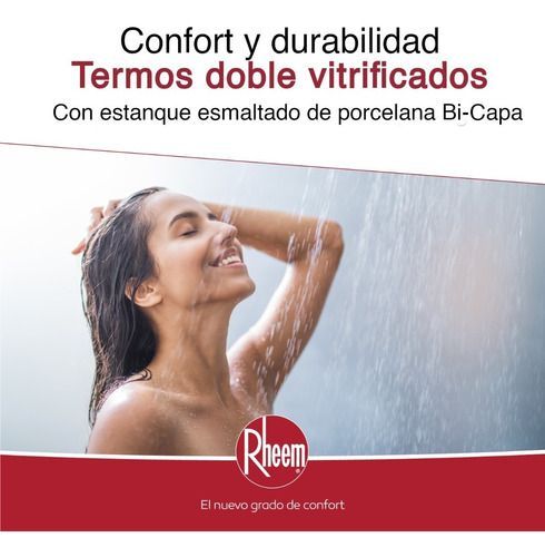 Termo eléctrico de piso 246 litros 220V Rheem-4