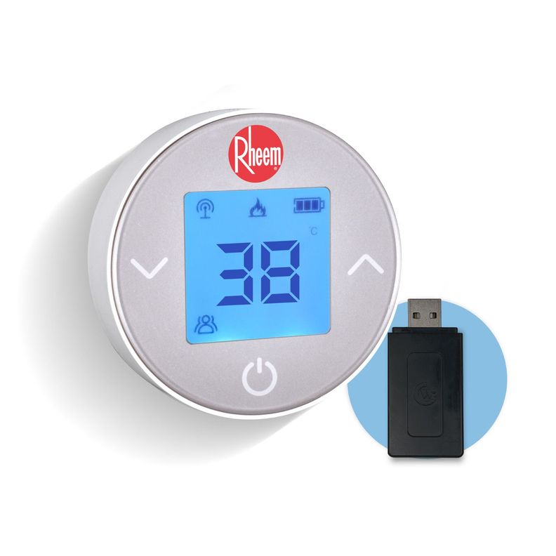 Calefont 18 L Gas Licuado T. Forzado + Control Digital Rheem-2