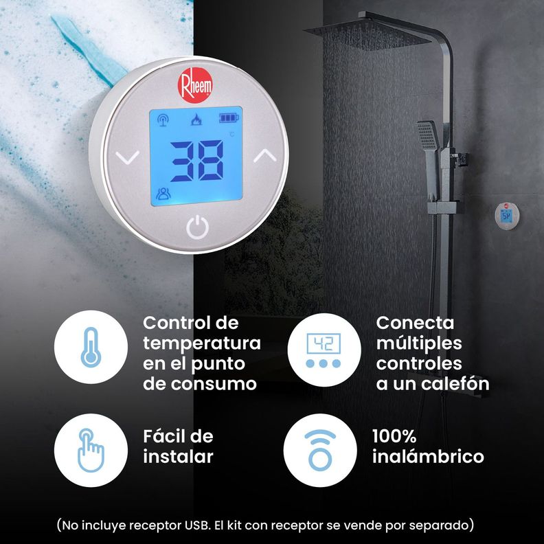 Control de Temperatura Digital Sin Receptor USB Rheem-2