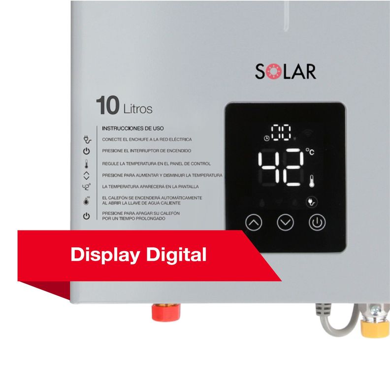 Pack Calefont Rheem 10L. T.Forzado G.Natural + Kit-1