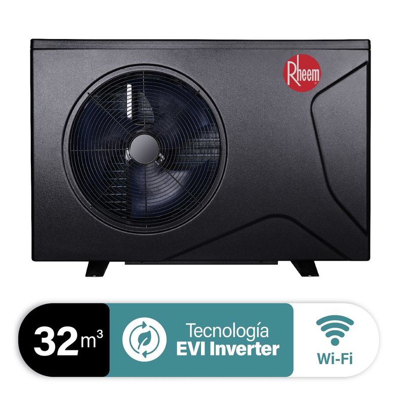 Bomba De Calor Piscina Inverter Crosswind 32m3 Rheem WIFI-1