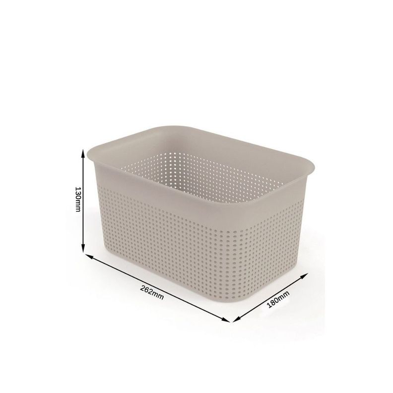 Caja Brisen 4,5 Lt 26x13x18 cm ROTHO Capuccino-1