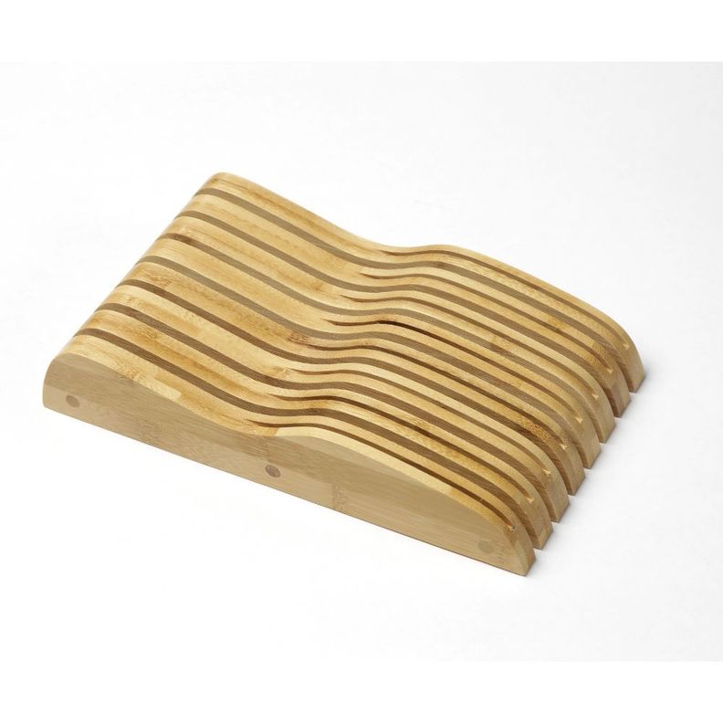 Portacuchillos Bambu Natural hbt 260x154x47 mm-1