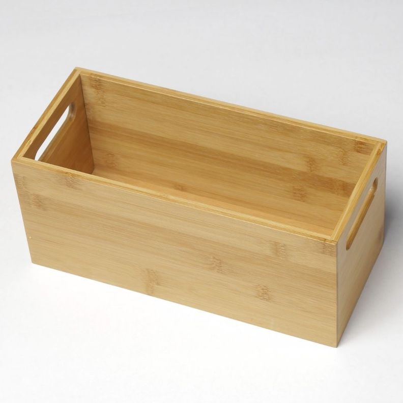 Caja Multiproposito Bambu Natural hbt 30x13x13 cm-1