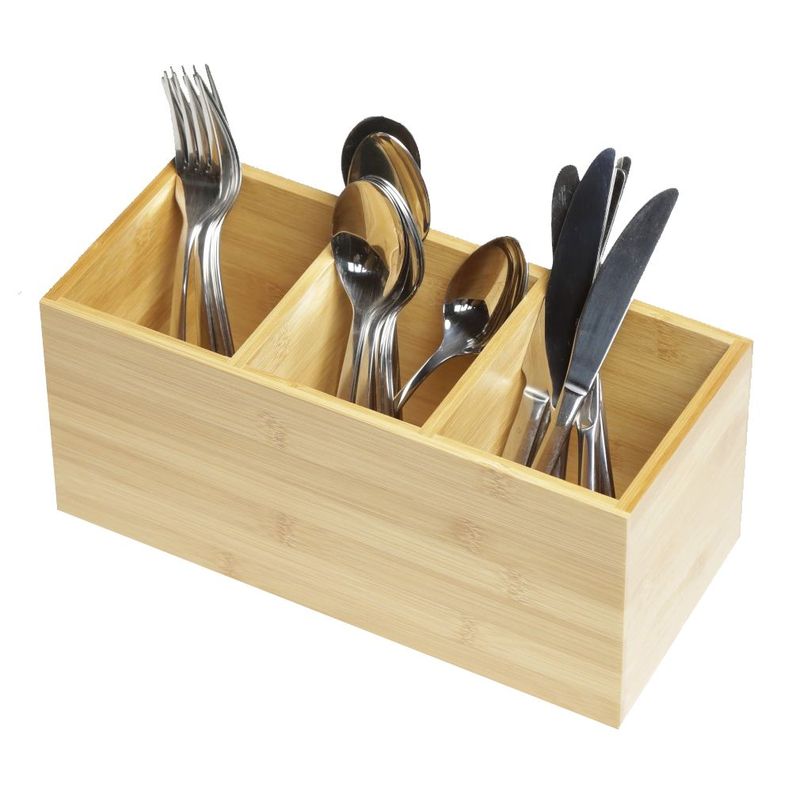 Caja Multiproposito Bambu Natural hbt 30x13x14 cm-0