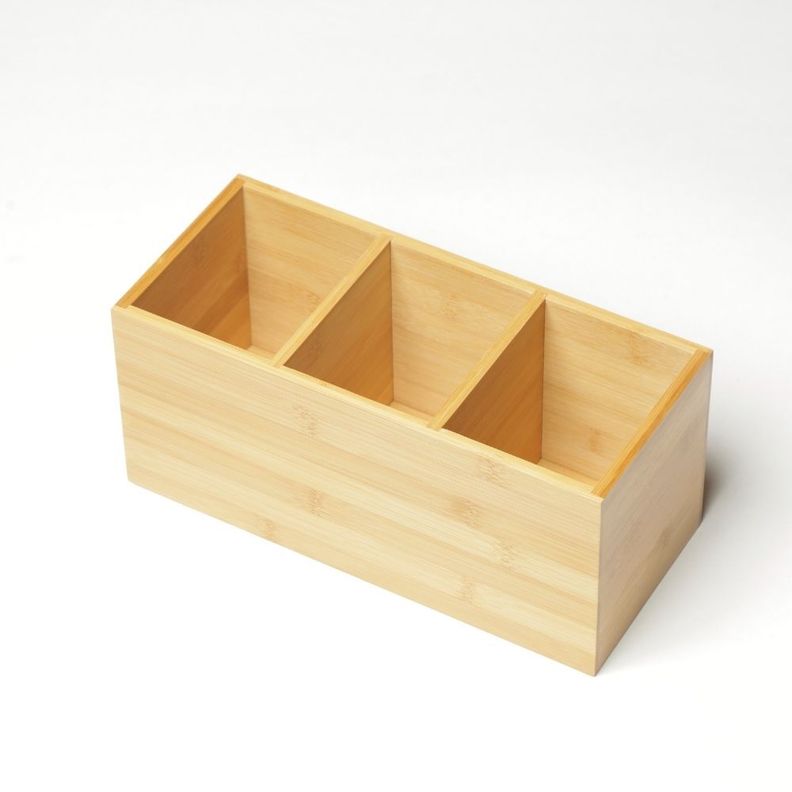 Caja Multiproposito Bambu Natural hbt 30x13x14 cm-2