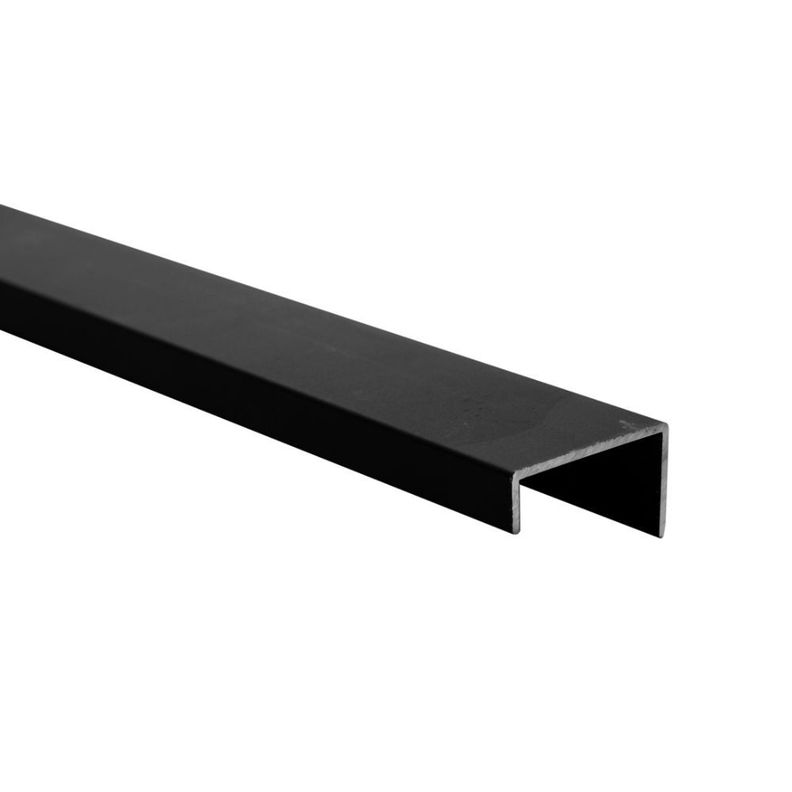 Manilla CE Negro Mate hbt 80/100 mm-1