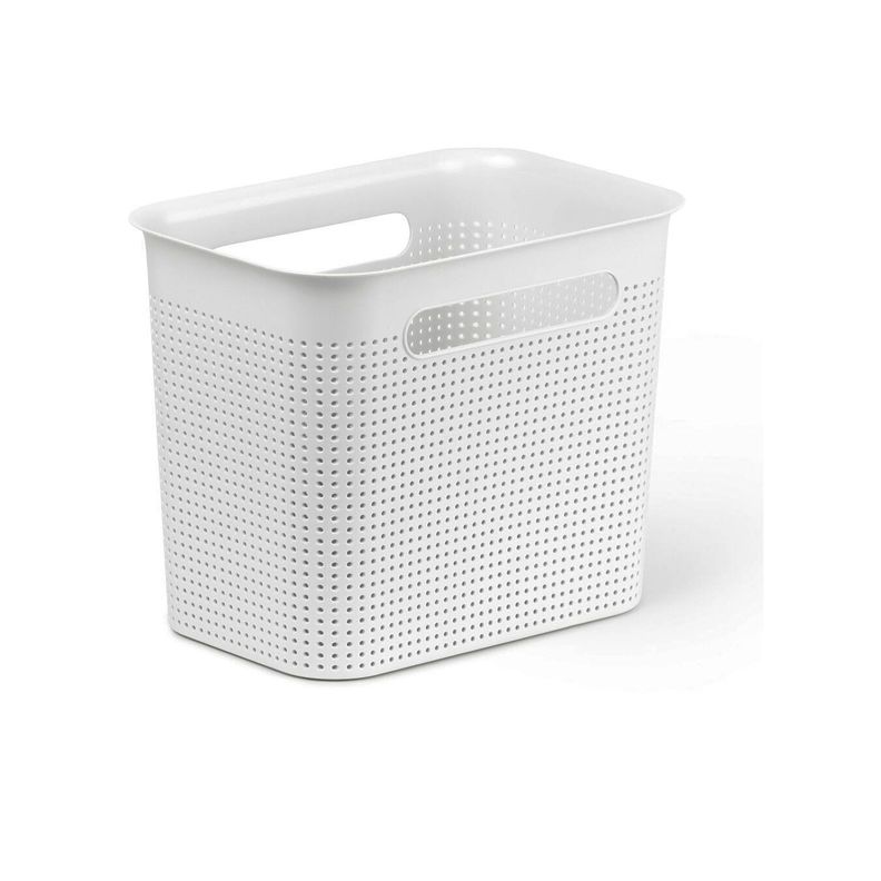 Caja Brisen 7 Lt 26x21x18 cm ROTHO Blanco-0