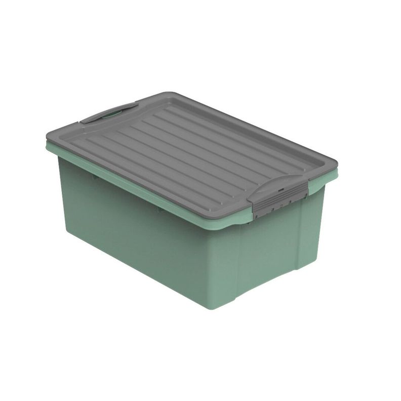 Caja Compact A4 13 Lt 39x18x27 cm ROTHO Verde Eco-0