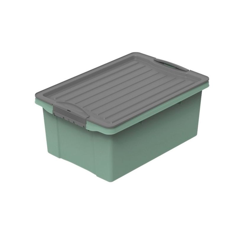 Caja Compact A4 13 Lt 39x18x27 cm ROTHO Verde Eco-1