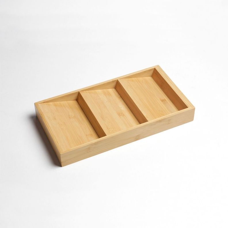 Especiero Cajón Bambú Natural hbt-1