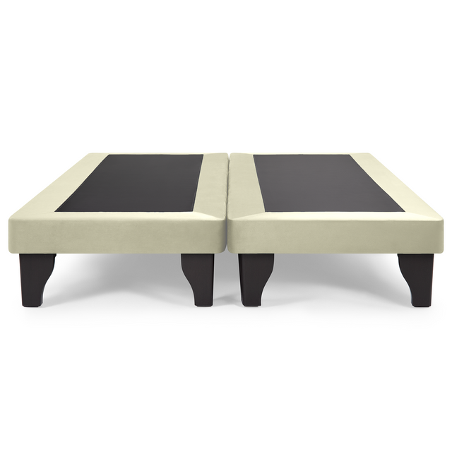 Base de Cama Europea Felpa Beige king-0