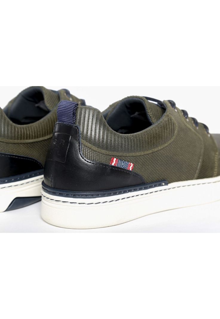 Zapatillas Cuero Calpe-0-90 Verde-1