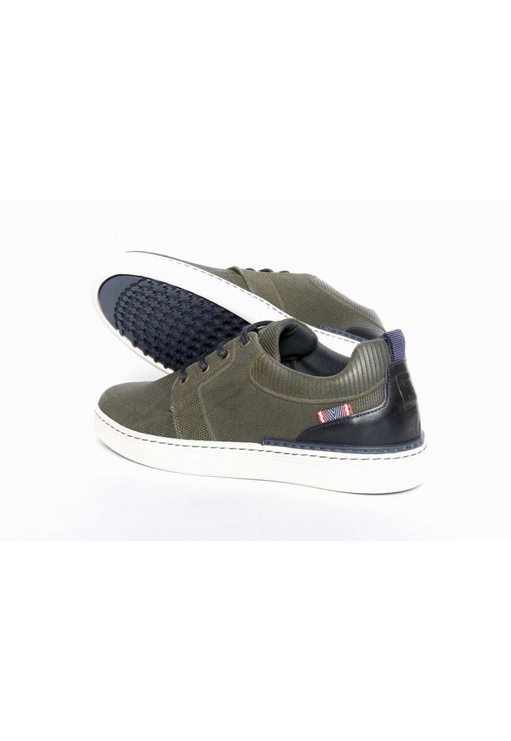 Zapatillas Cuero Calpe-0-90 Verde-2