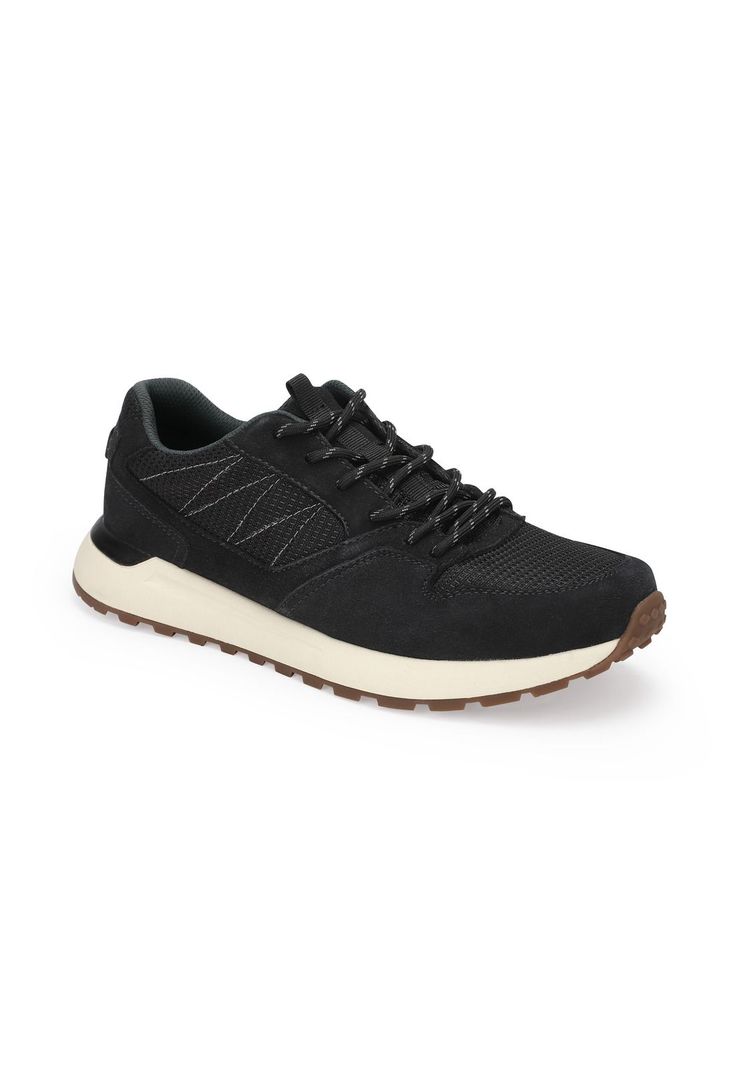 Zapatillas Cuero Y Textil Corvy-0-02 Negro-0