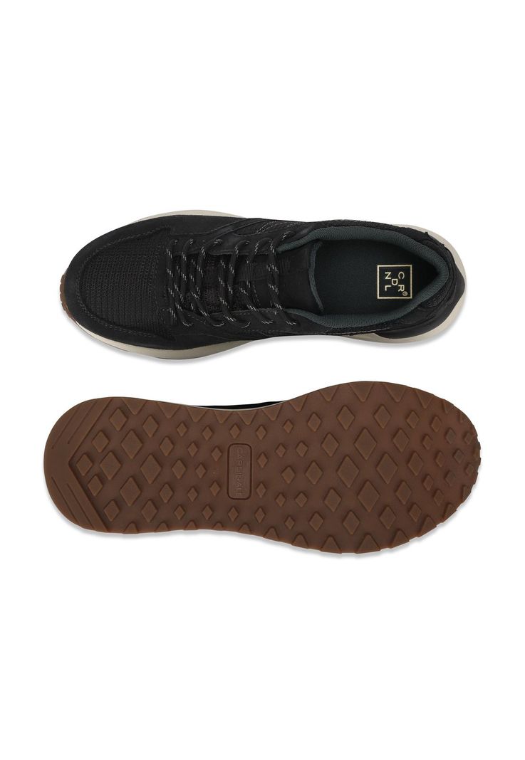 Zapatillas Cuero Y Textil Corvy-0-02 Negro-2
