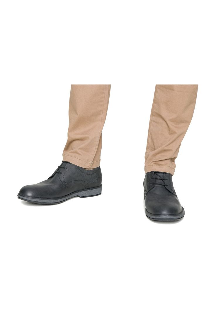Zapatos Hombre Cuero Carven-0-02 Negro Cardinale-1