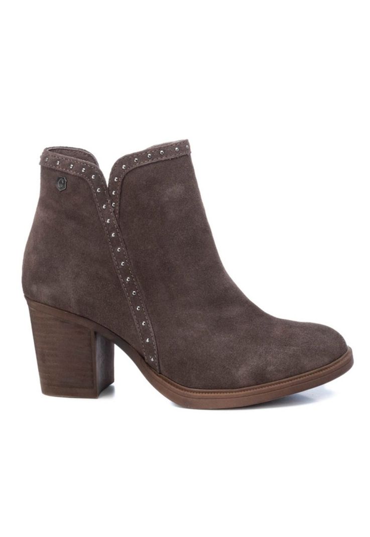 Botines Cuero Ximena-6-40 Taupé-0