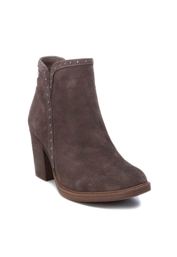 Botines Cuero Ximena-6-40 Taupé-1