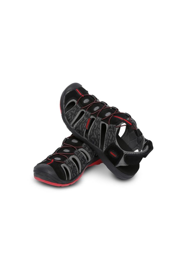 Sandalias Hombre Textil Cozumel-9-16 Negro Cardinale-3