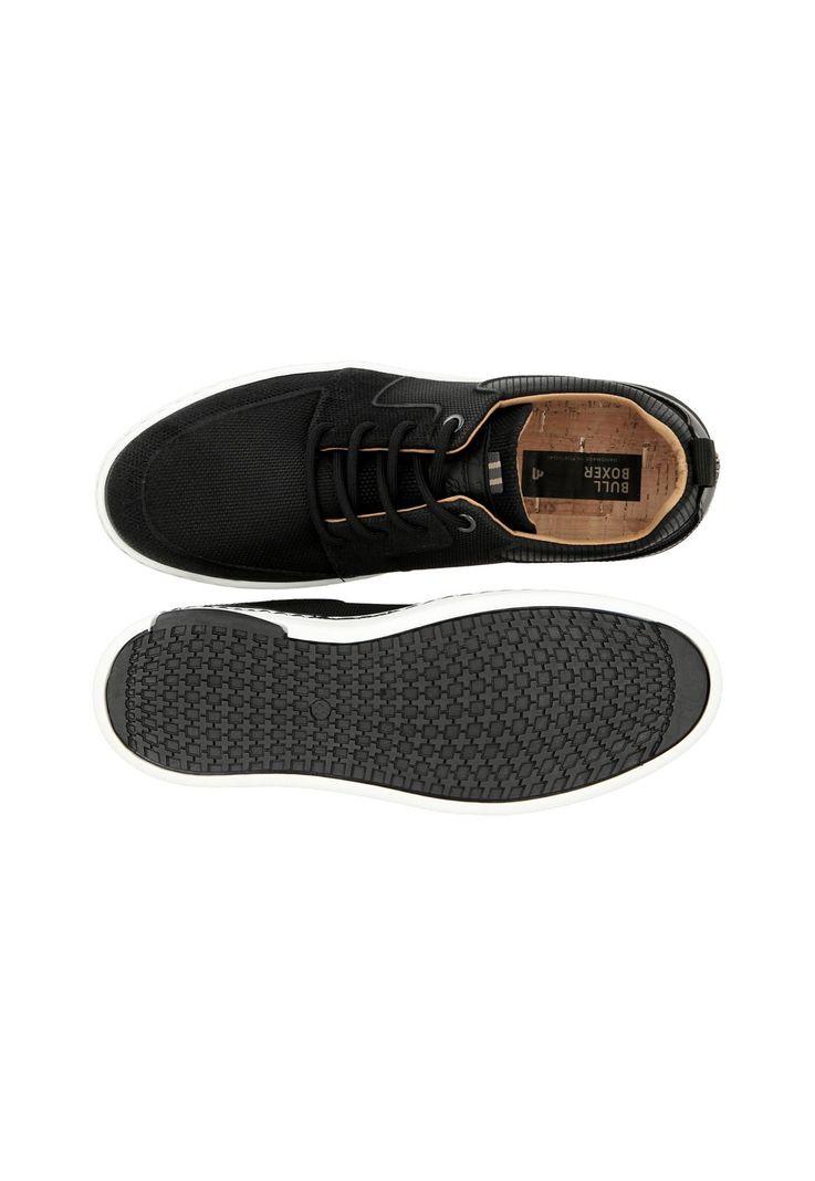 Zapatillas Cordones Cuero Sinj-0-90 Negro-2