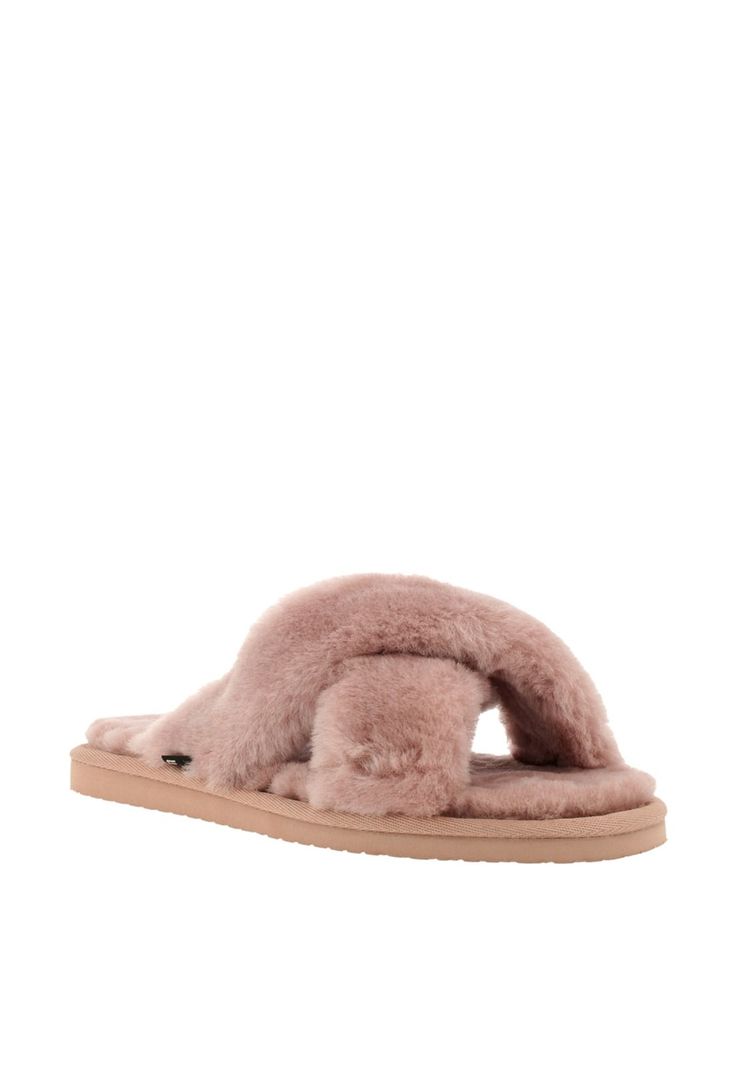 Pantuflas Cuero Verna-2-02 Rosado-0