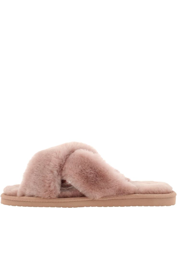 Pantuflas Cuero Verna-2-02 Rosado-2