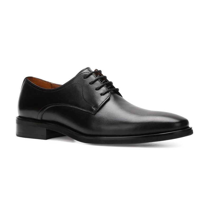 Zapatos Hombre Cordones Cuero Granier Negro Cardinale