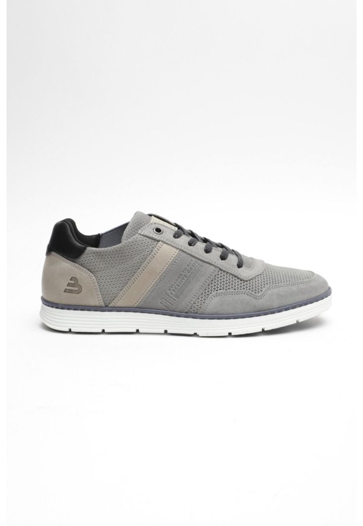 Zapatillas Cuero Moseley-0-30 Gris-1