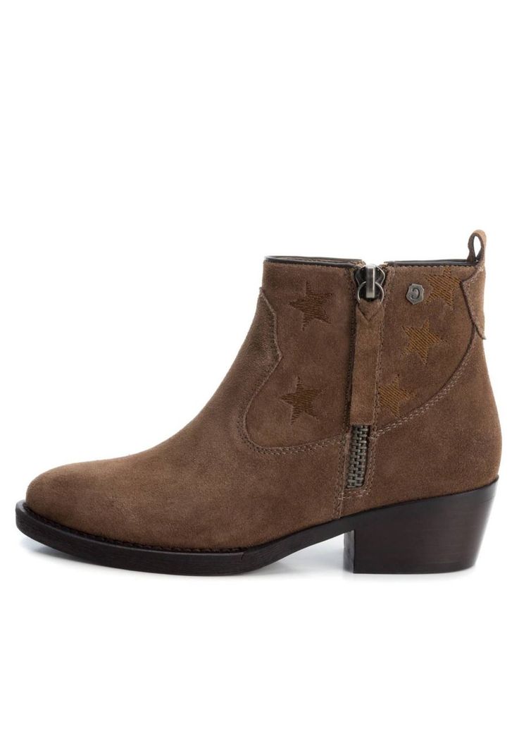 Botines Mujer Daniela Taupe Carmela-0