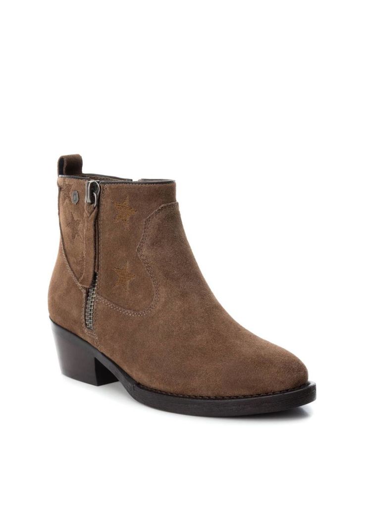 Botines Mujer Daniela Taupe Carmela-2