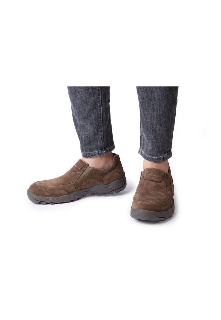 Zapatillas Slip-On Cuero Paine-3-04 Taupé-3