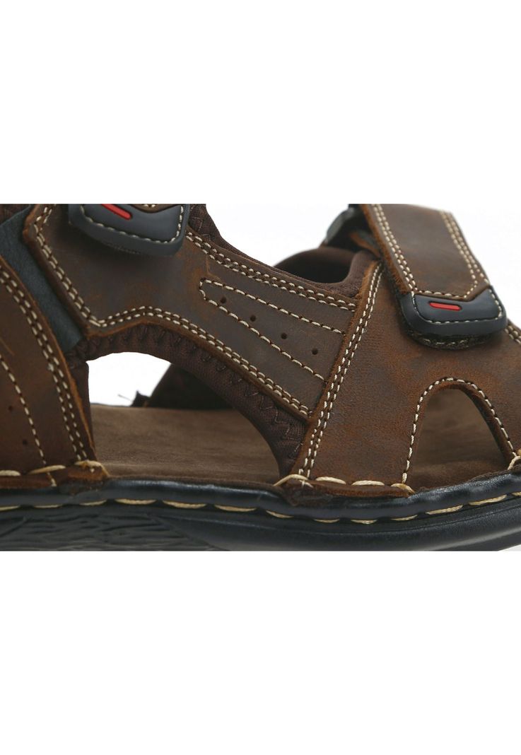 Sandalias Hombre Cuero Cairu-9-13 Café Cardinale-2