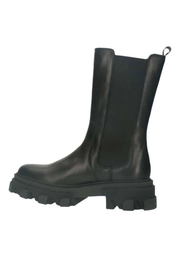 Botas Cuero Sukie-6-06 Negro-2